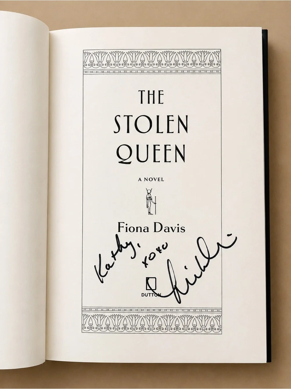 Fiona Davis signed first